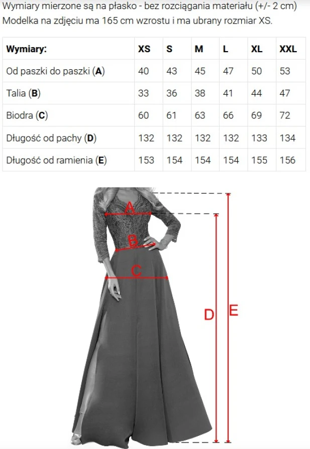 643-10 Elegant evening maxi dress with a slit and roses - chocolate brown