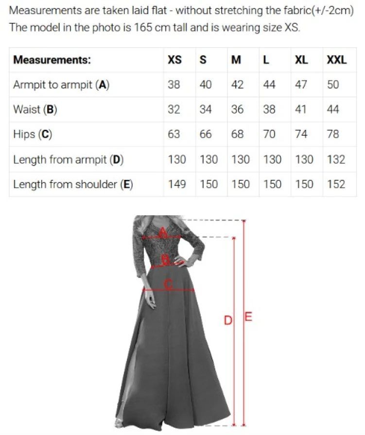 694-3 MIRELLA Elegant flared maxi dress with sequin sleeves - burgundy