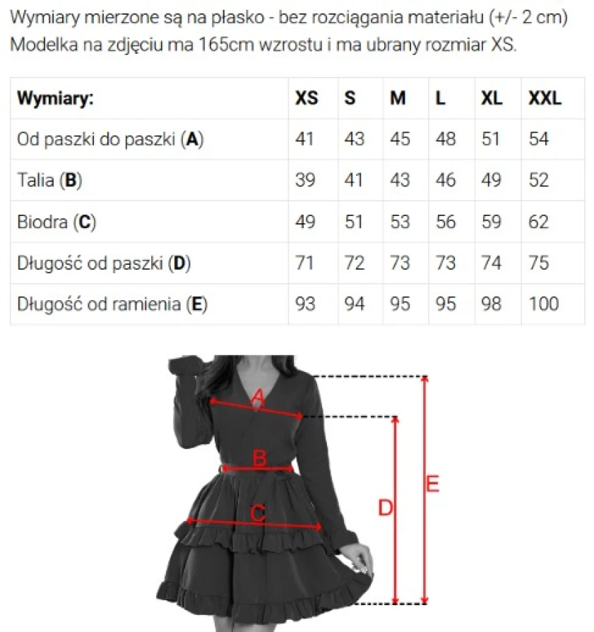 699-1 NELIA Trapeze dress with a rose and sheer sleeves - navy blue